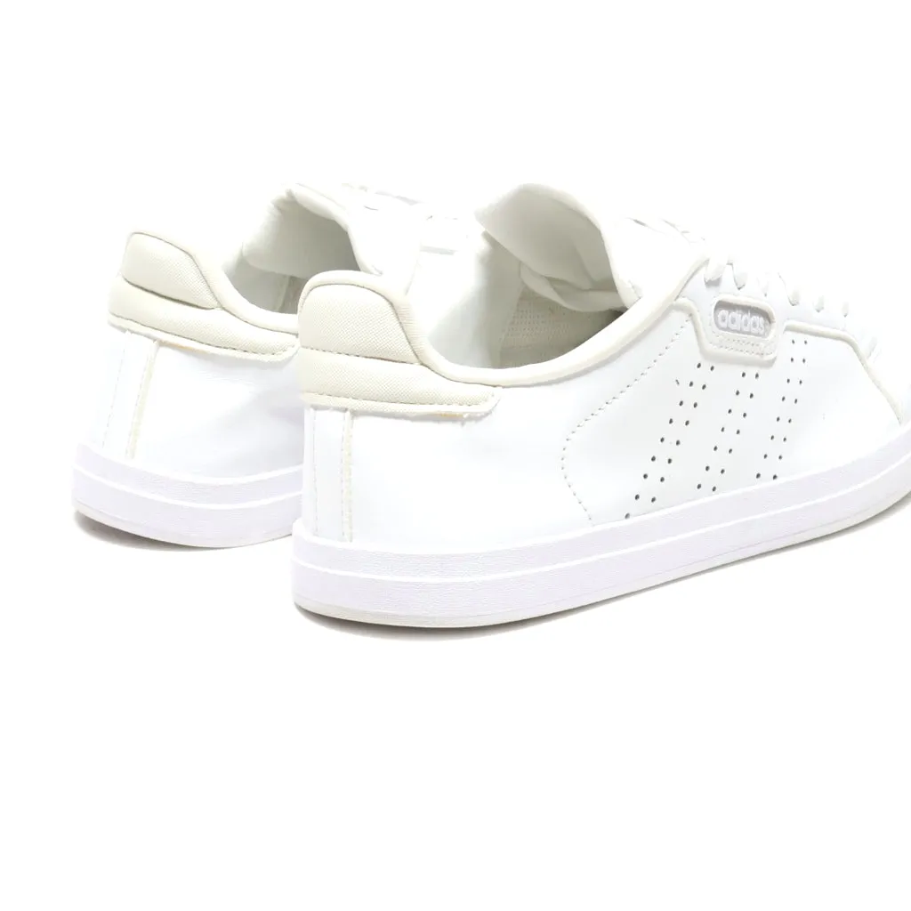 Adidas Courtpoint Cl X Low-Top Sneakers Leather White Colour For Women