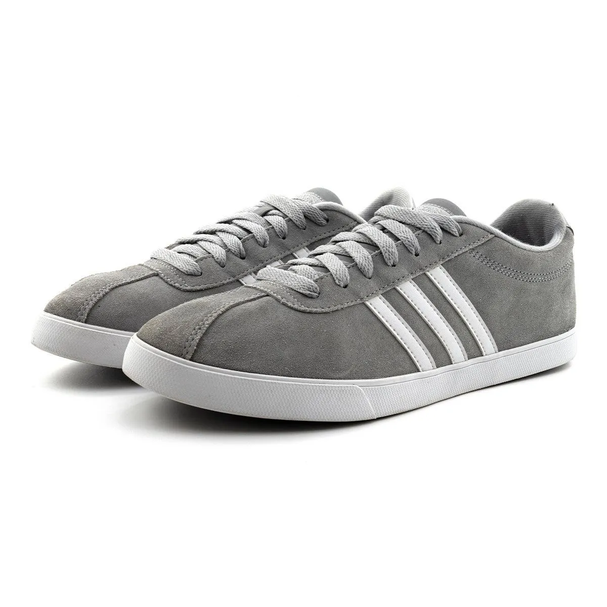 Adidas Courtset Low-Top Sneakers Leather Grey Colour For Women