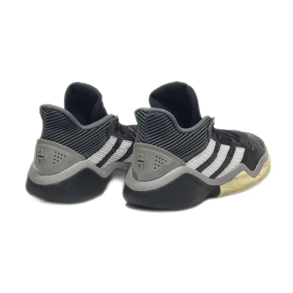 Adidas Harden Stepback Sport Shoes Suede Black Colour For Men