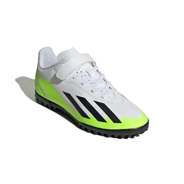 ADIDAS - Junior X Crazyfast.4 Velcro Straw (Football Boots)