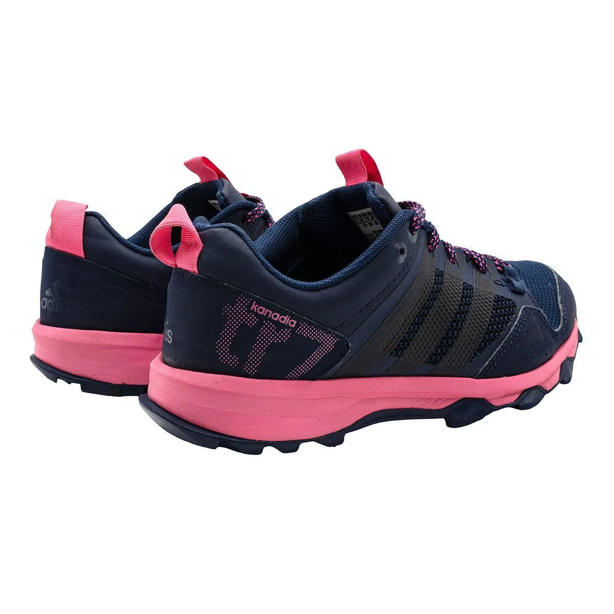 Adidas Kanadia 7 Trail Running Sport Shoes Fabric Blue Colour For Women