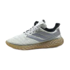 Adidas Sobakov Sport Shoes Fabric Grey Colour For Men