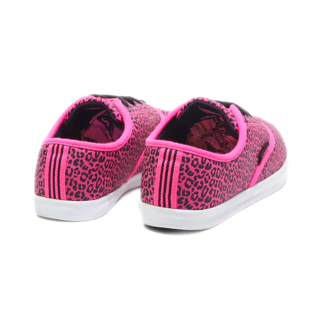 Adidas Vlneo Casual Low-Top Sneakers Leather Pink Colour For Women