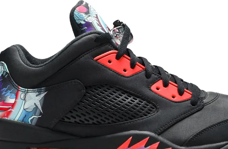 Air Jordan 5 Retro Low Chinese New Year 2016 sneakers, black