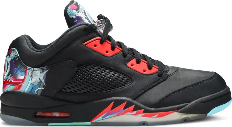 Air Jordan 5 Retro Low Chinese New Year 2016 sneakers, black