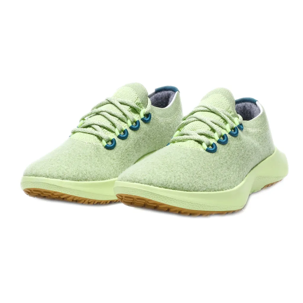 Allbirds Dasher Mizzles Sport Shoes Wool Green Colour For Men