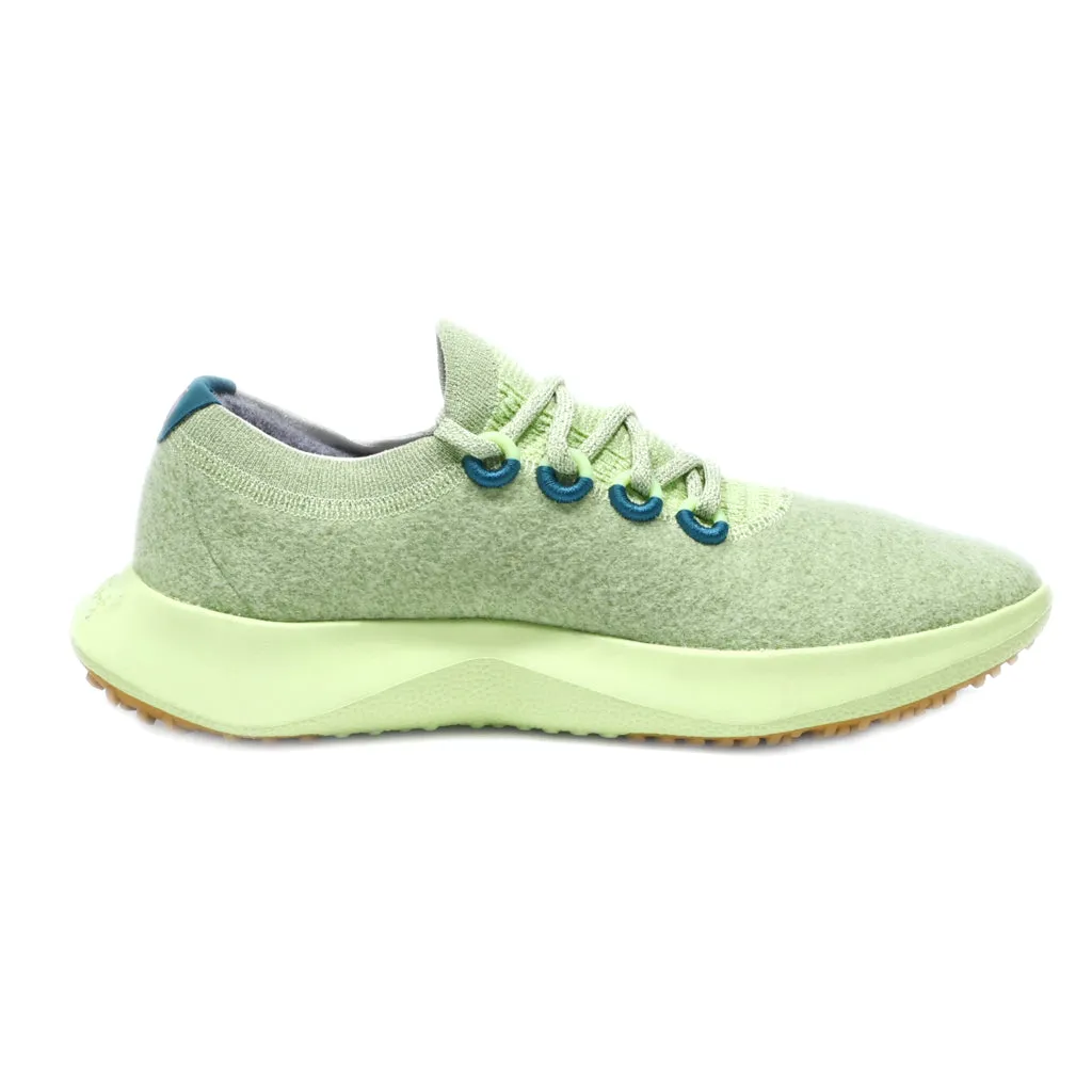 Allbirds Dasher Mizzles Sport Shoes Wool Green Colour For Men