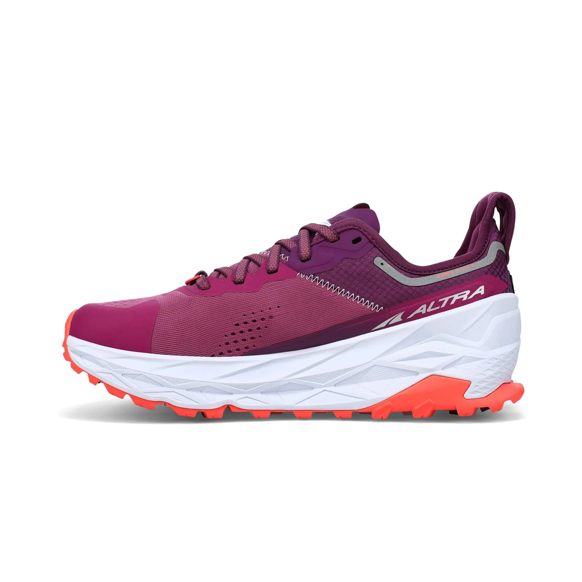 Altra | Women's Olympus 5 Running Shoes - Purple/Orange