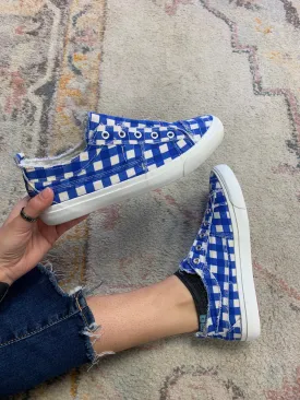 Babalu Corkys - Blue Gingham