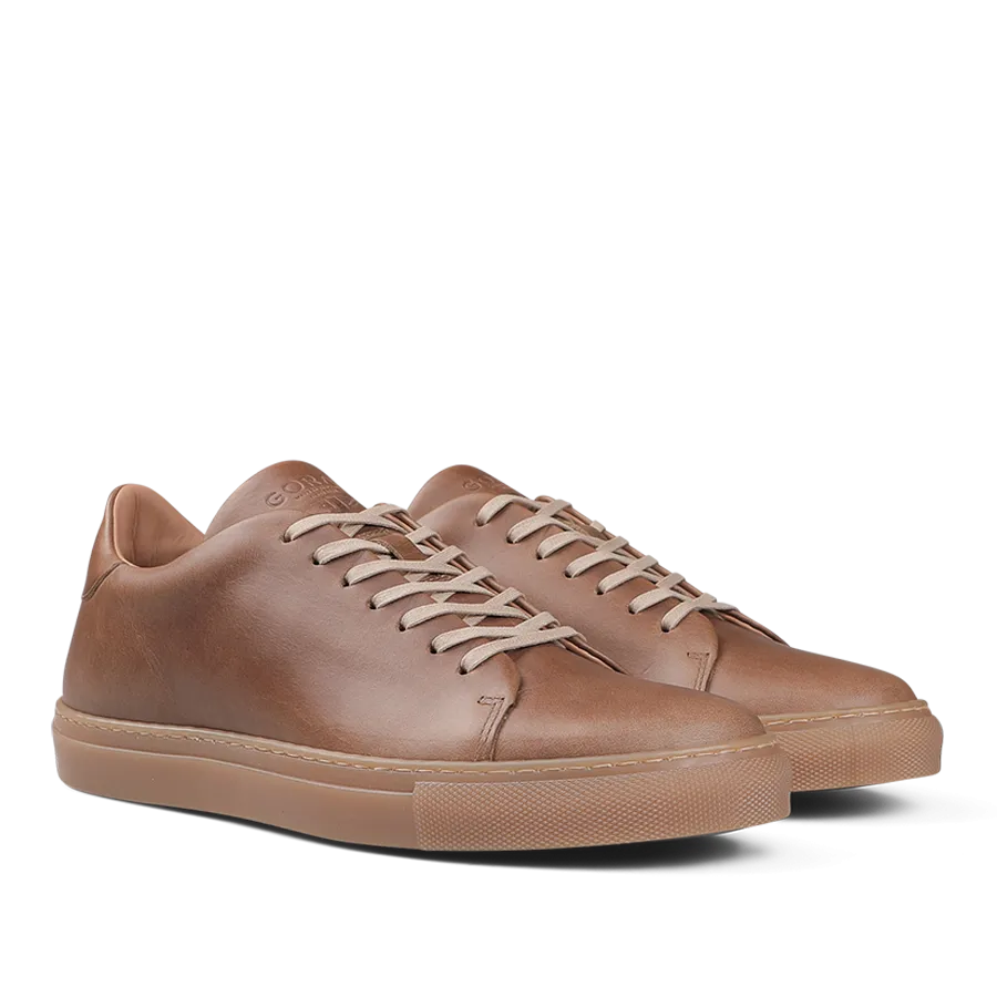 Brown Horween Leather Mellor II Sneakers