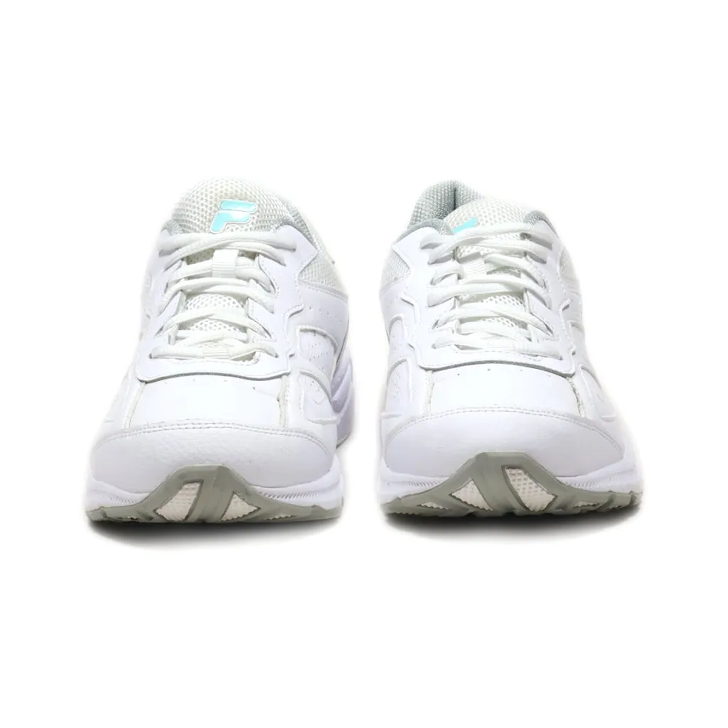 Fila Glimpse Cool Sport Shoes Pu Leather White Colour For Women