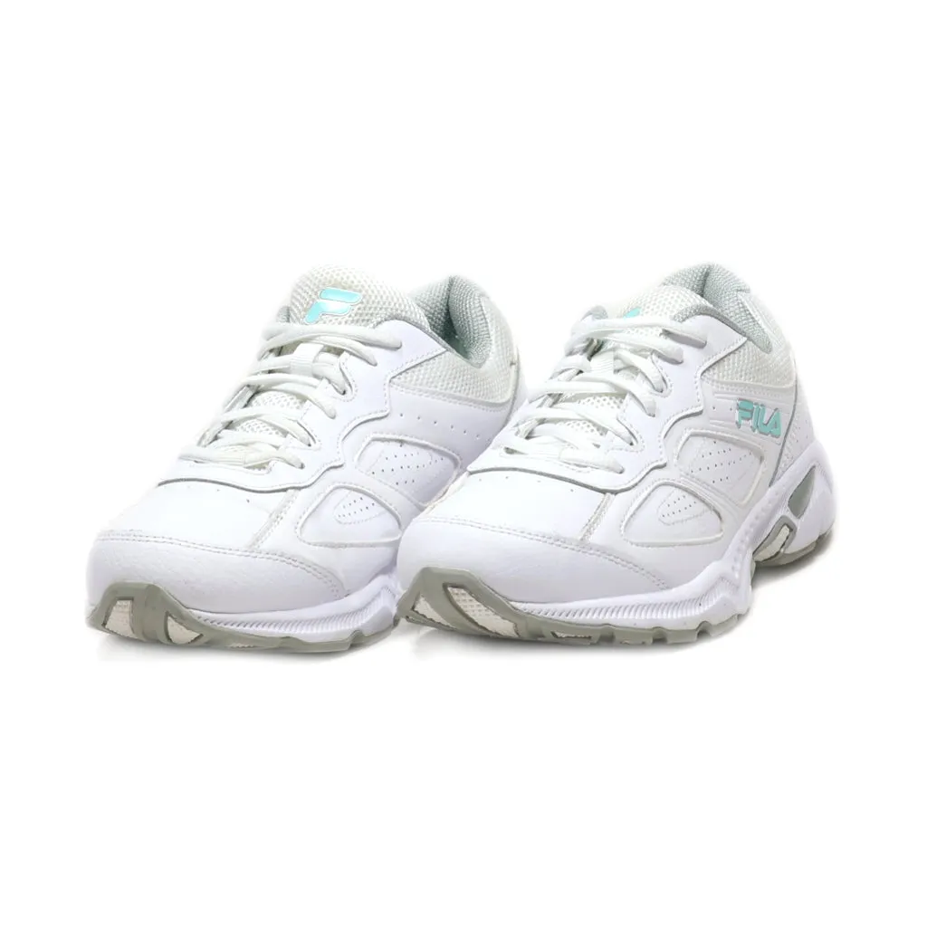 Fila Glimpse Cool Sport Shoes Pu Leather White Colour For Women