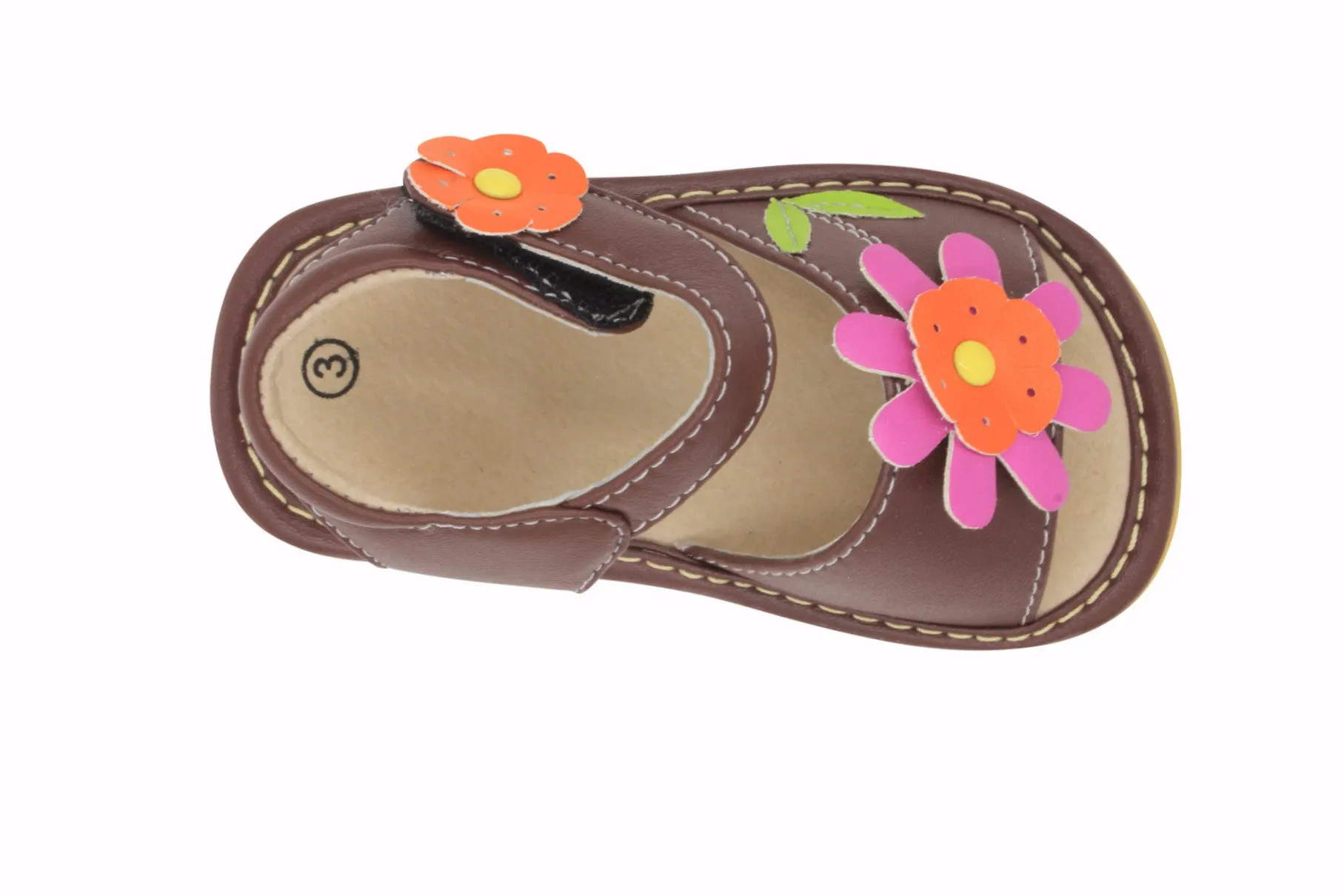 Flower Girl Squeaky Sandals