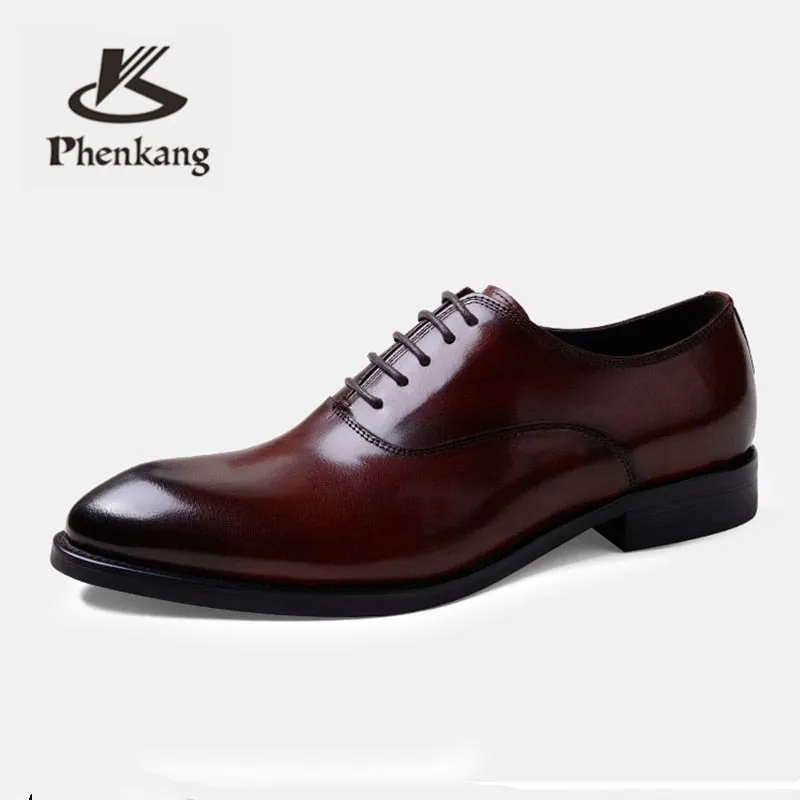 Formal Shoes Genuine Leather Oxford Shoes