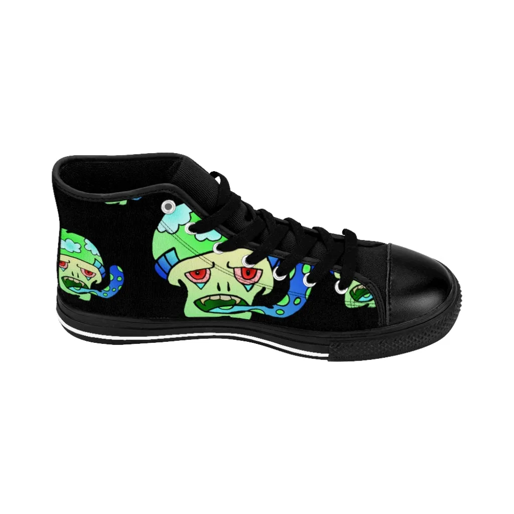 Green Shroom Women's High-top Sneakers