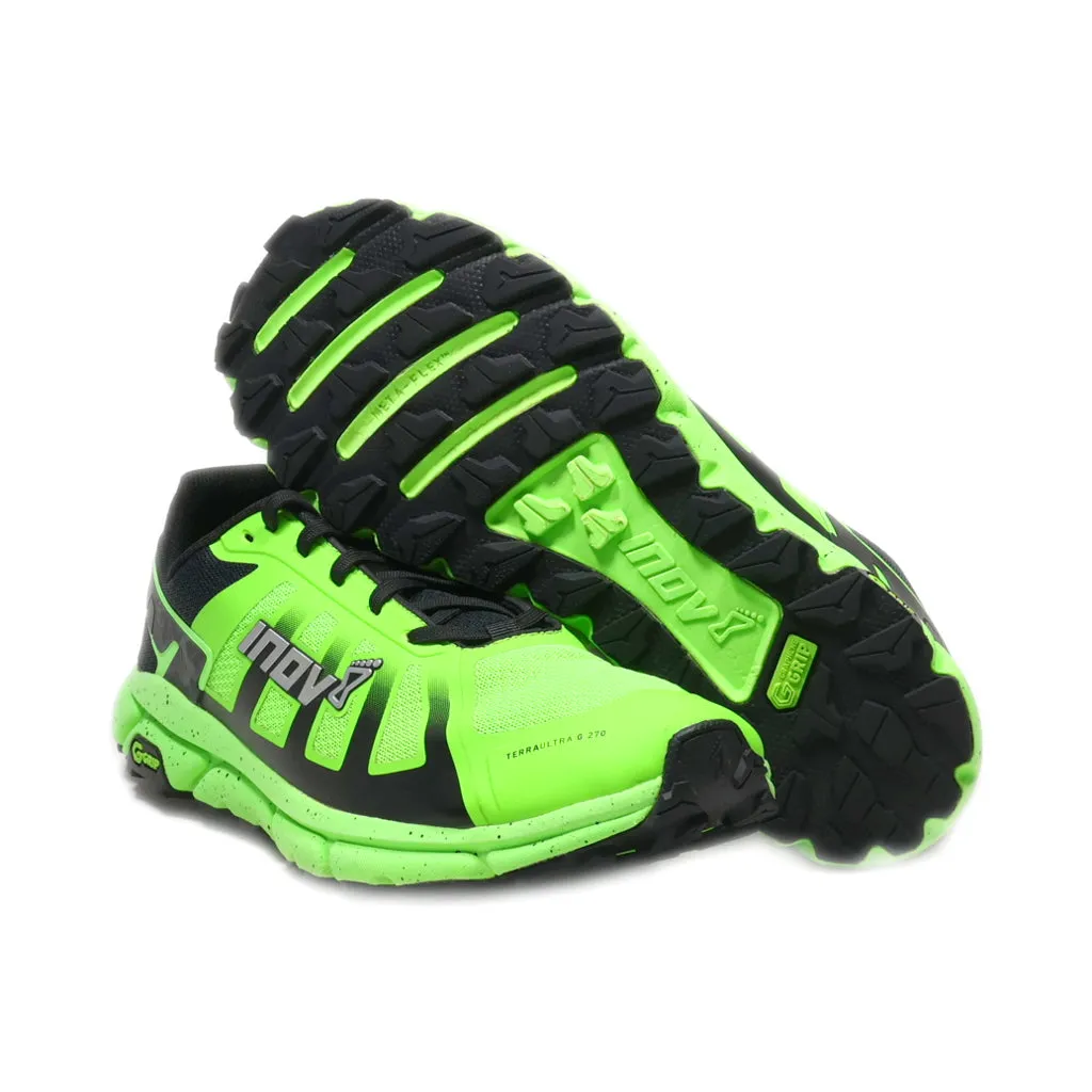 Inov Sport Shoes Leather Green Colour For Men