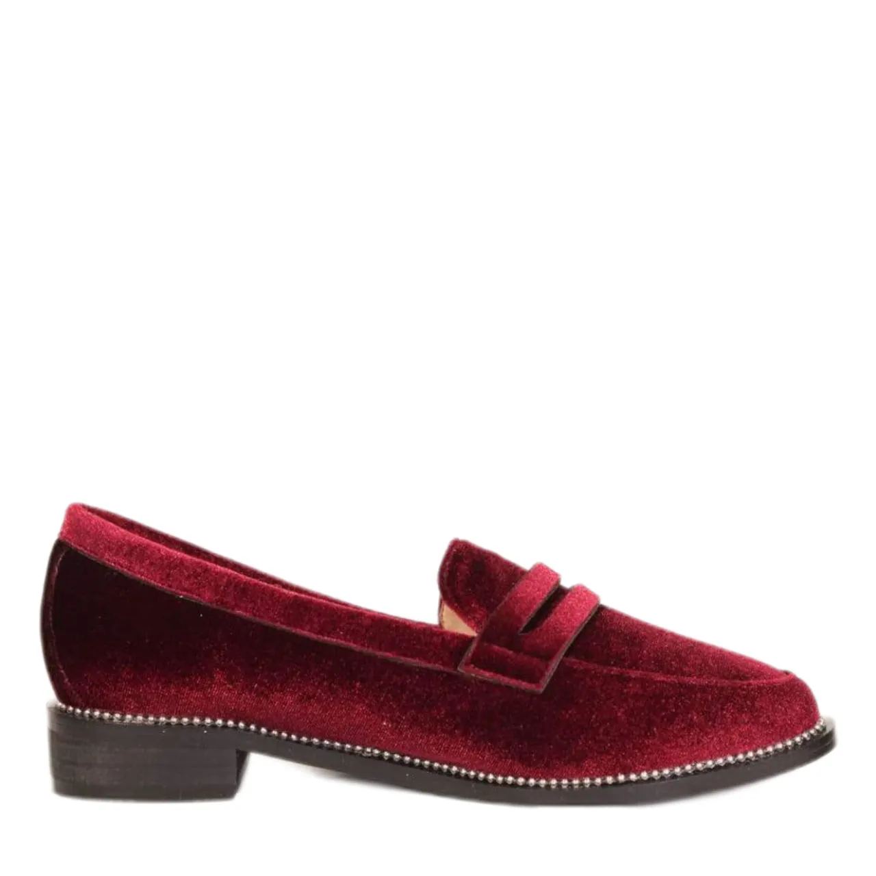 Lea Velvet Loafers