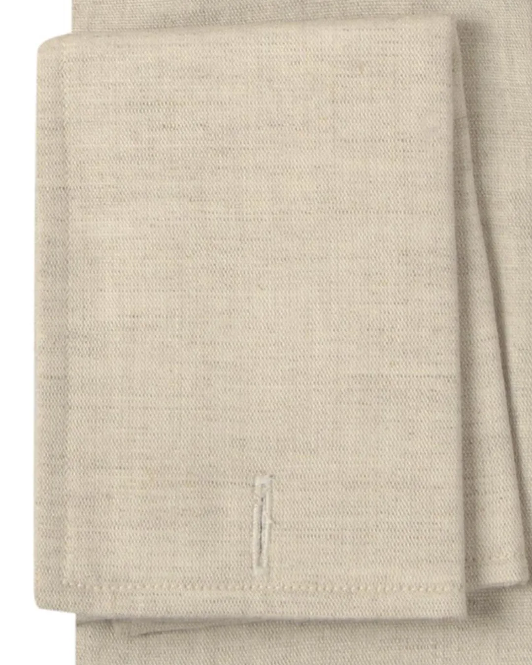 Linen Cotton: Ecru Plain