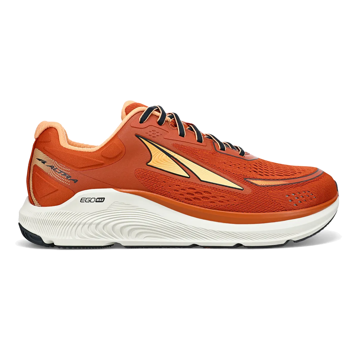 Men's Altra Paradigm 6, Orange/Black, 12 D Medium