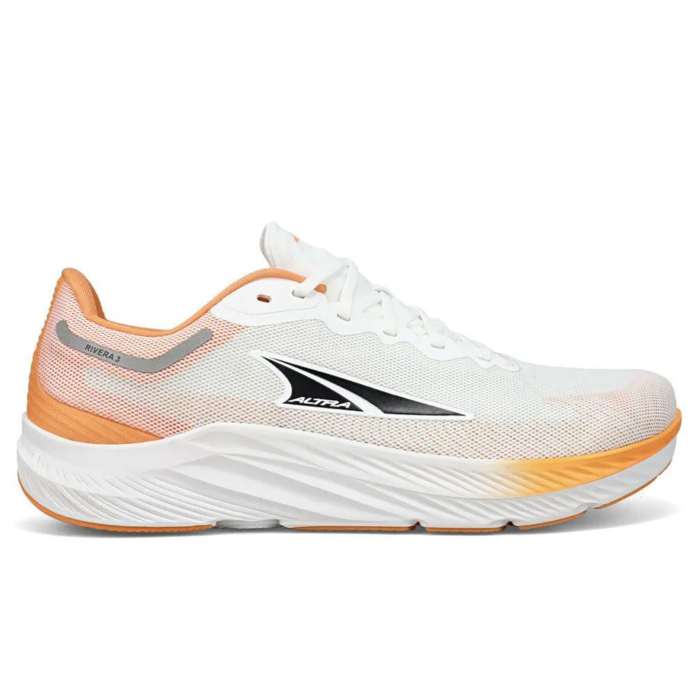 Men's Altra Rivera 3, White/Orange, 11.5 D Medium