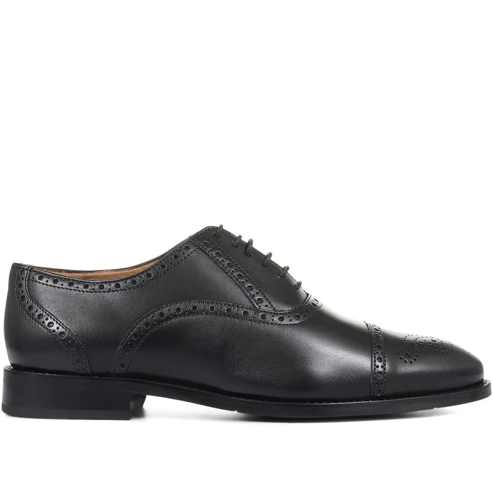 MERCER Wide-fit Leather Oxford Shoes - MERCER / 320 485