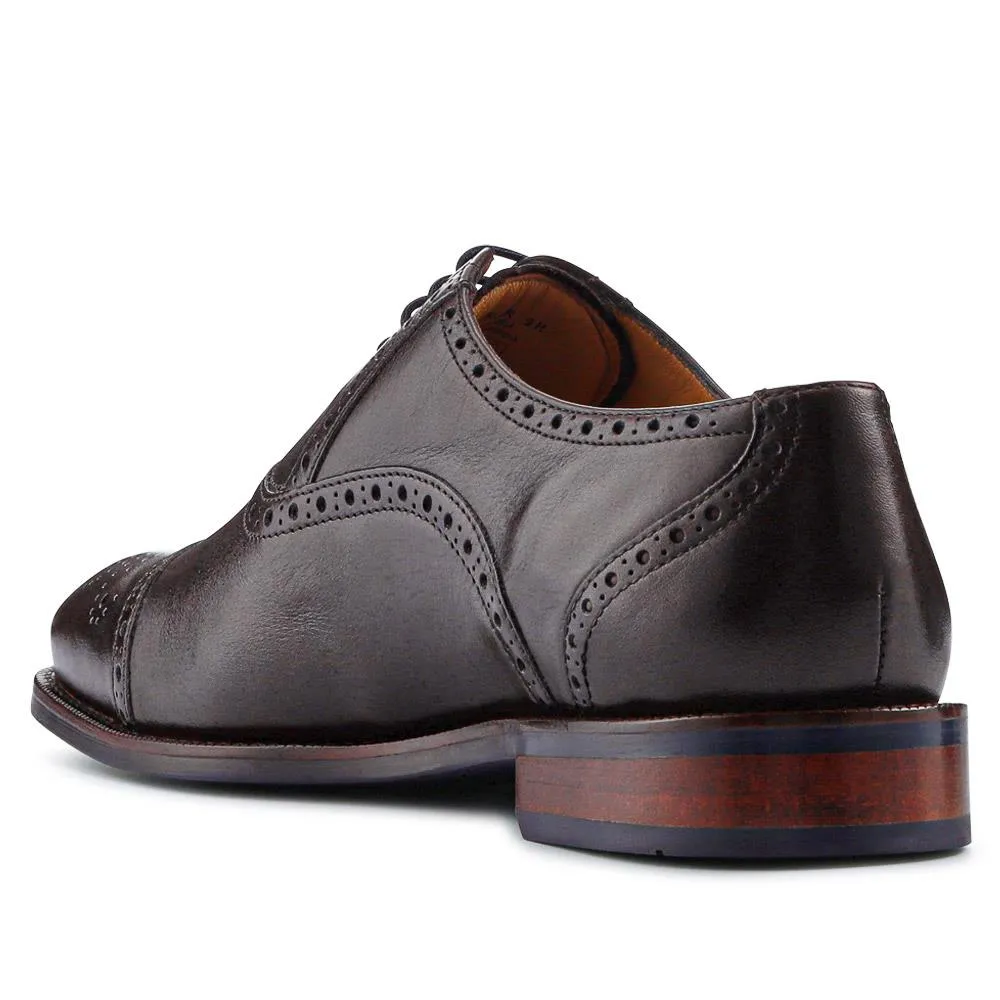 MERCER Wide-fit Leather Oxford Shoes - MERCER / 320 485