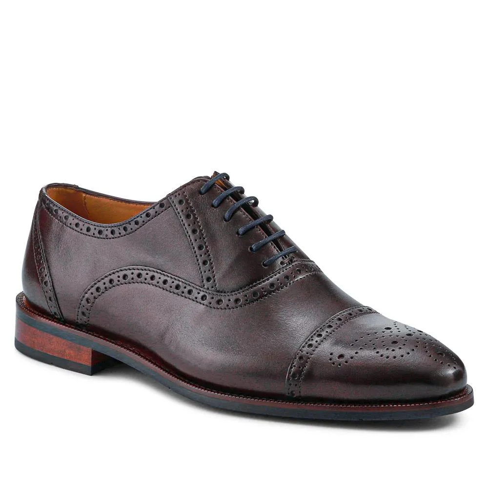 MERCER Wide-fit Leather Oxford Shoes - MERCER / 320 485