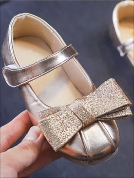 Metallic Mary Jane Shoes By Liv and Mia