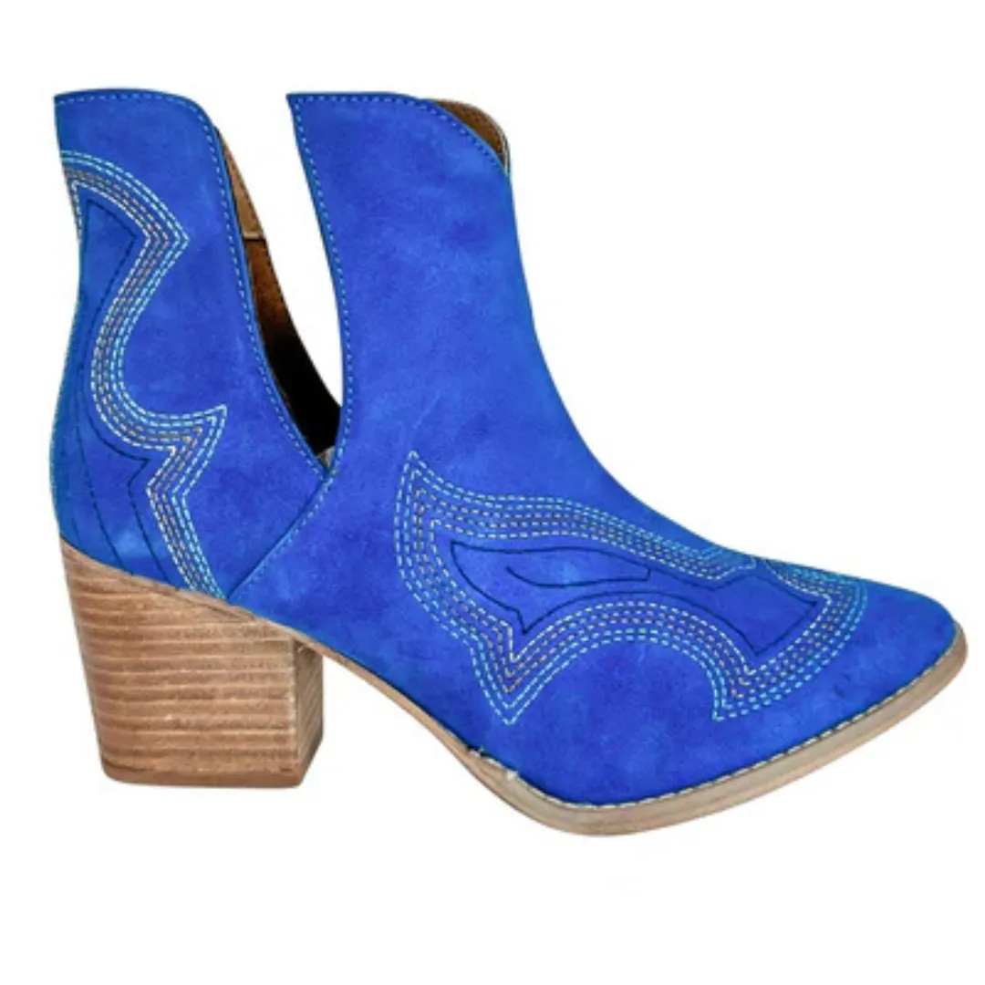 Online Exclusive | Journee Ankle Boots in Blue