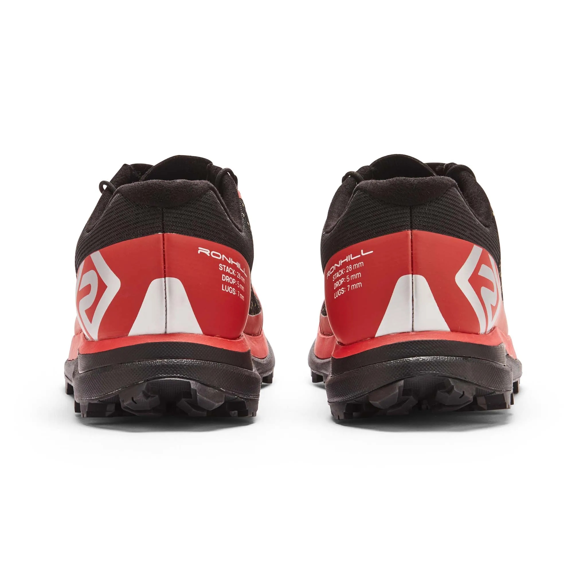 Ronhill | Men's Reverence Running Shoes - Black/Red