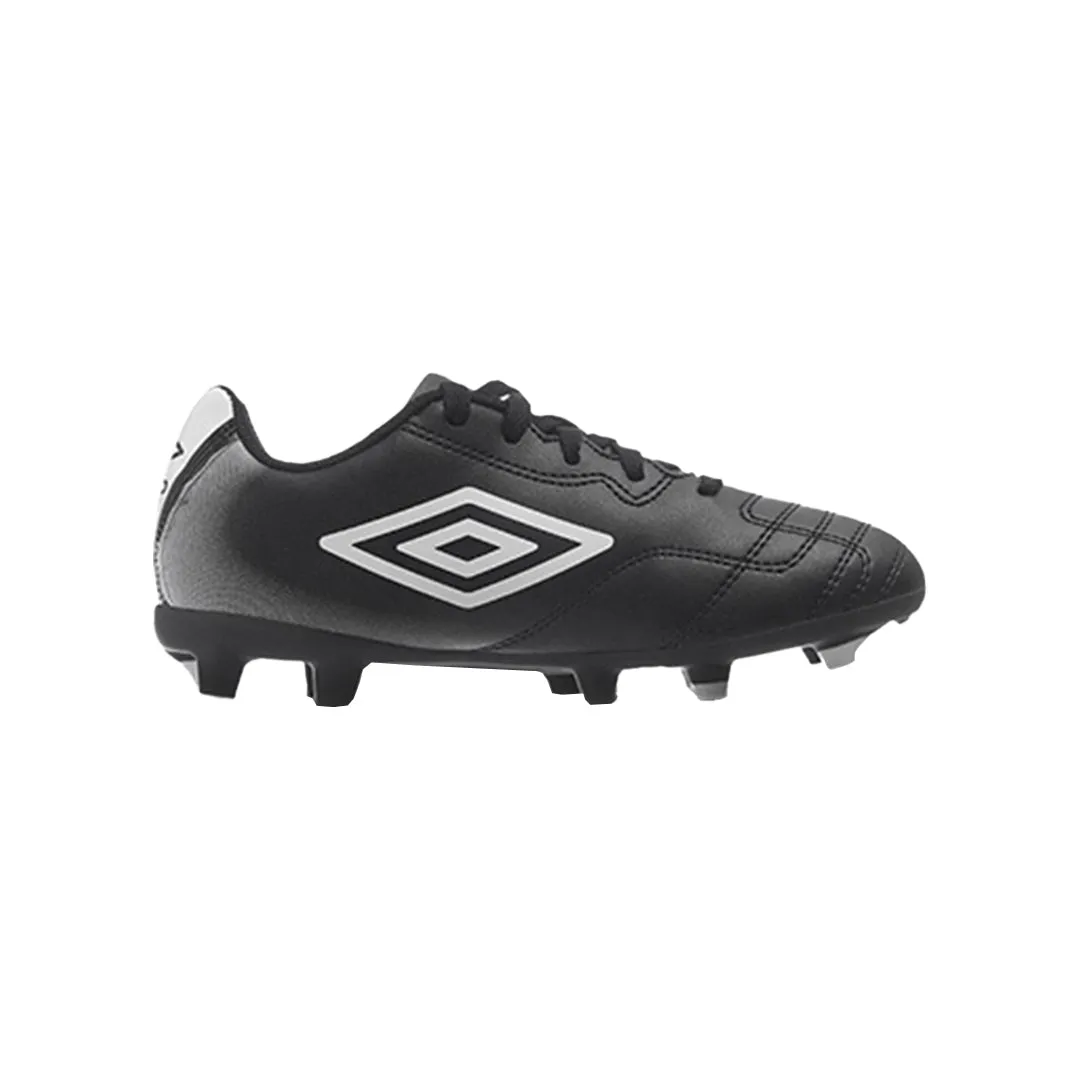 Umbro Classico Ix Fg Junior Football Studded Boots Black / White - 81714U-090