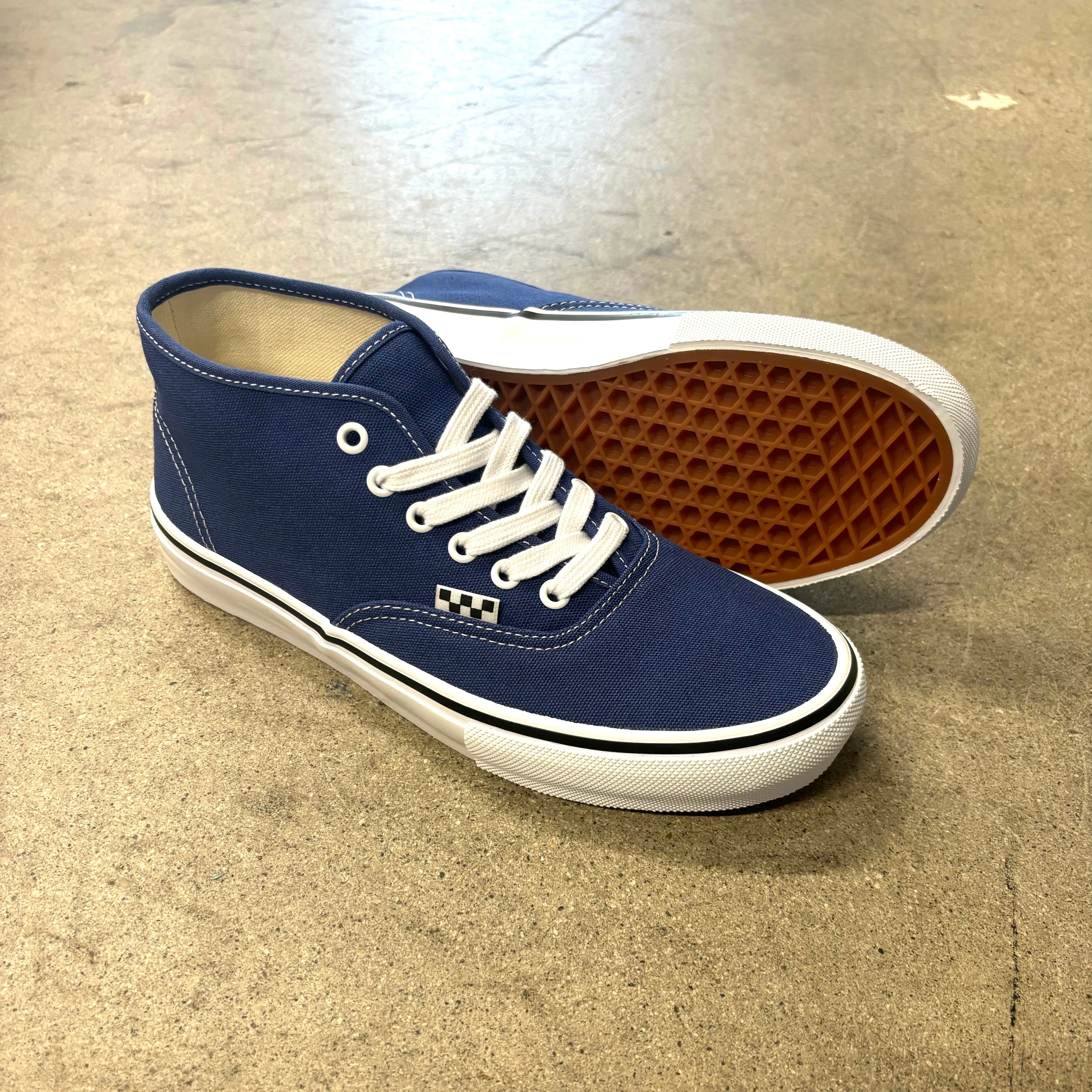 Vans Skate Authentic Mid: Steve Navy Blue