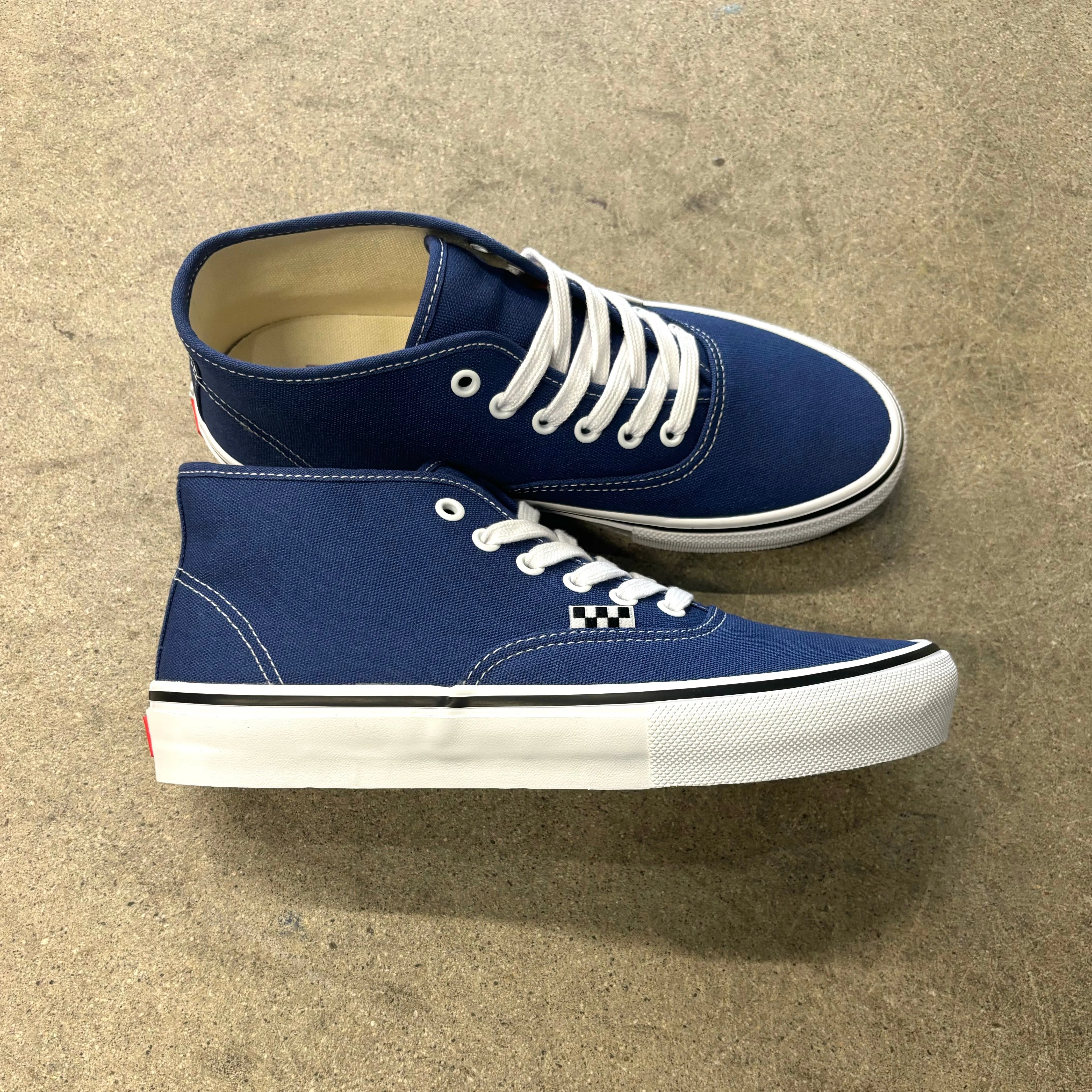 Vans Skate Authentic Mid: Steve Navy Blue