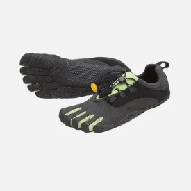 Vibram V-Run Retro Women's Barefoot Running Footwear -Black/Green/Black