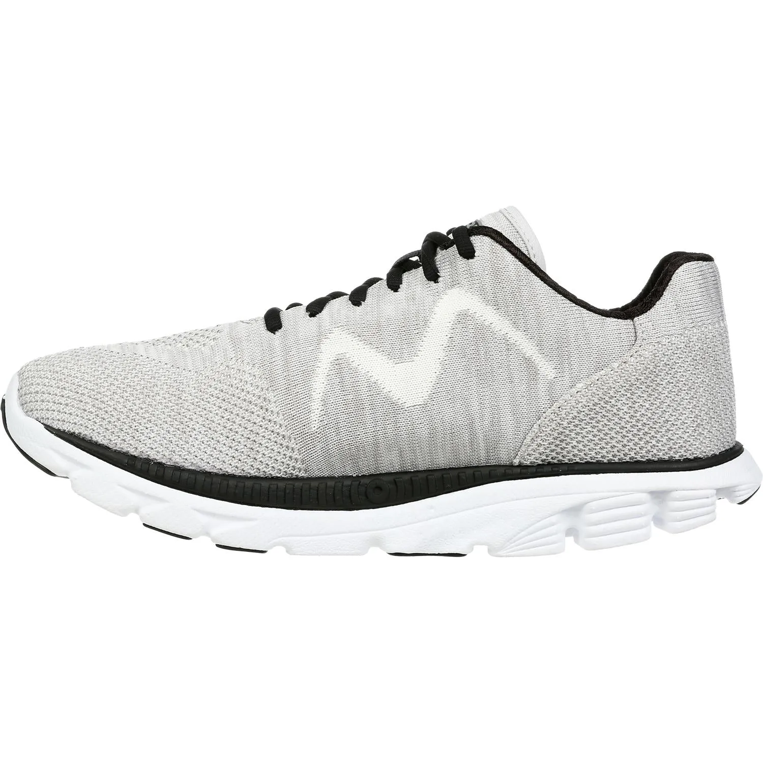 Women's MBT Speed Mix Running Shoe Gardenia White/Black Mesh