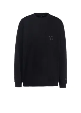 Y's × New Era LONG SLEEVE COTTON POCKET TEE